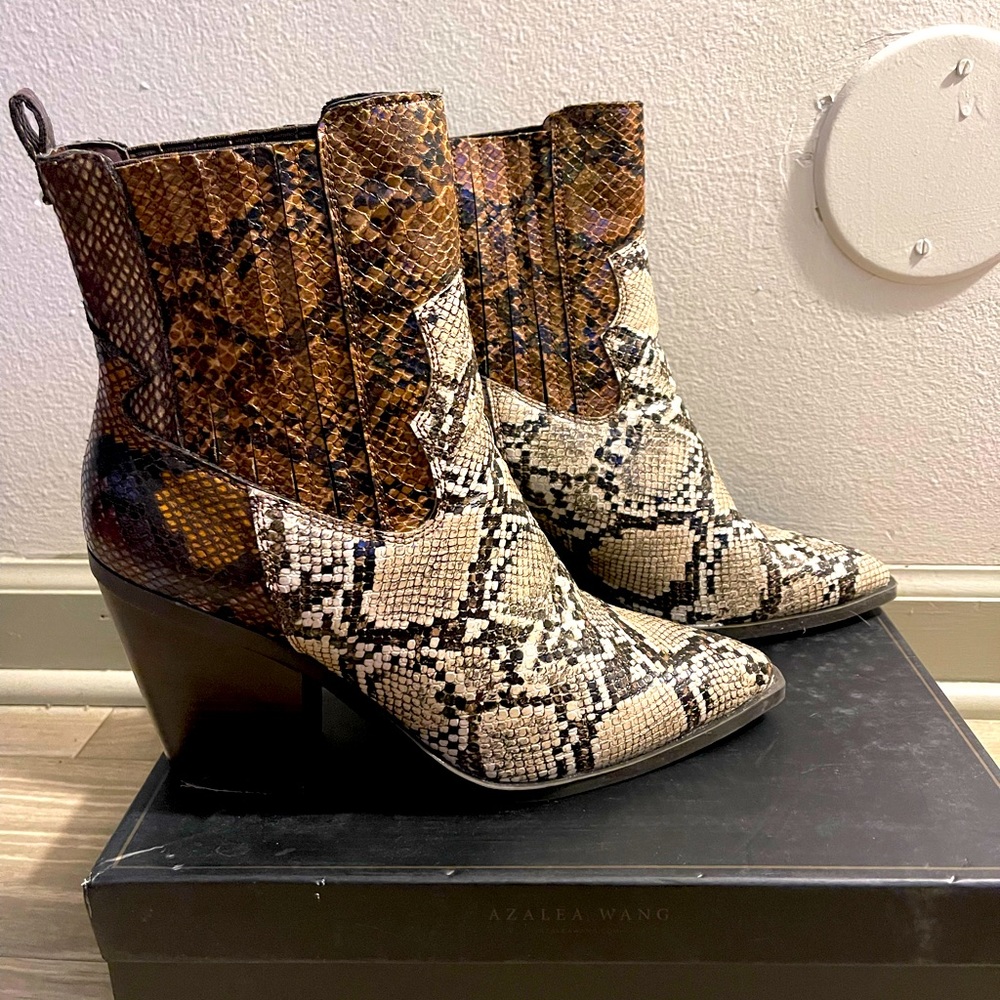 Snakeskin Boots